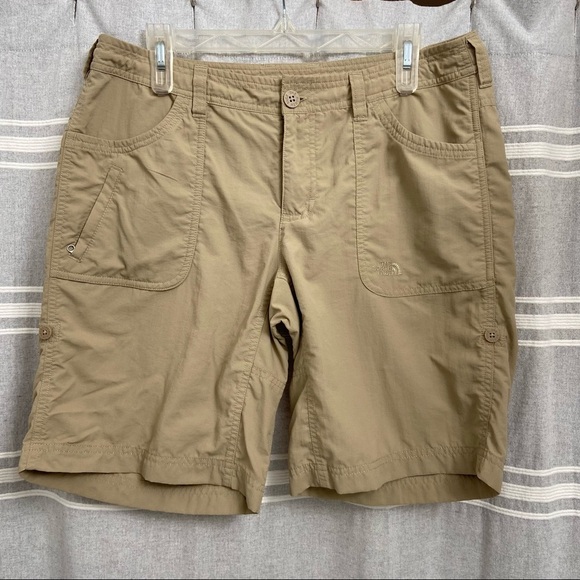 THE NORTH FACE / Roll-up Khakie Shorts Size 10 - Picture 1 of 15